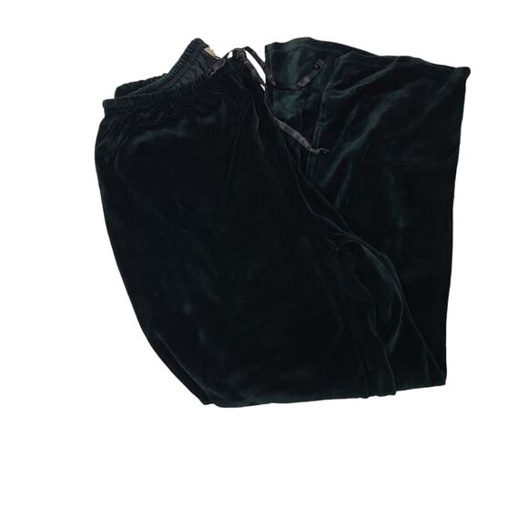 Mountain Lake II Pants - Mountain Lake II Causal Women's Black Velour Pull-On Witchy Goth Joggers 1X